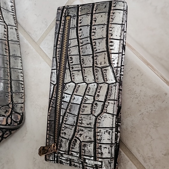 ๐๐ค BRAHMIN Steel SMALL CARLA Handbag & ADY WALLET ๐ค๐ - Picture 13 of 17